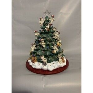 Vintage Danbury Mint The Dreamsicles Christmas Tree- 2001 Light-Up Tree Figurine